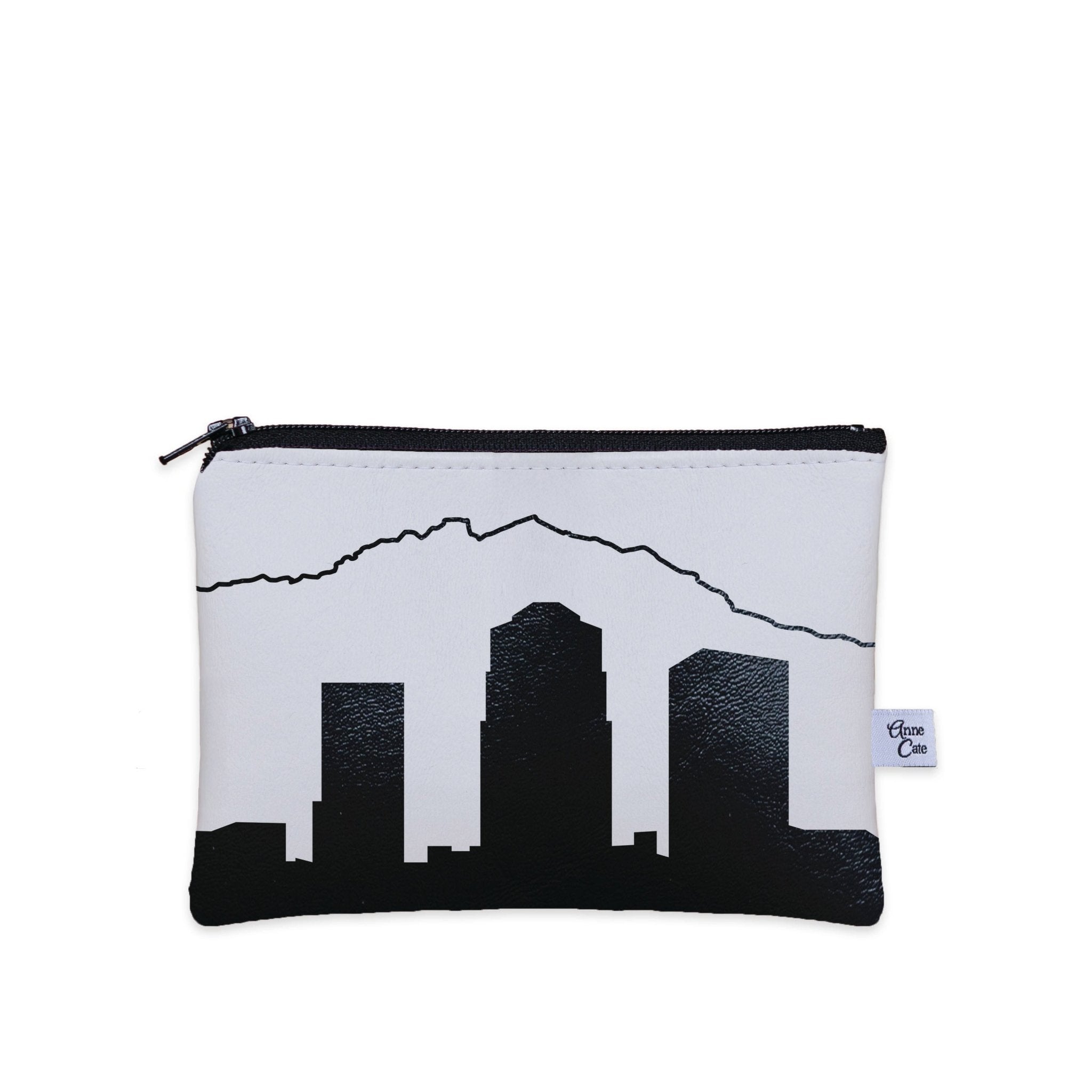 Tucson AZ Skyline Vegan Leather Mini Wallet - Anne Cate
