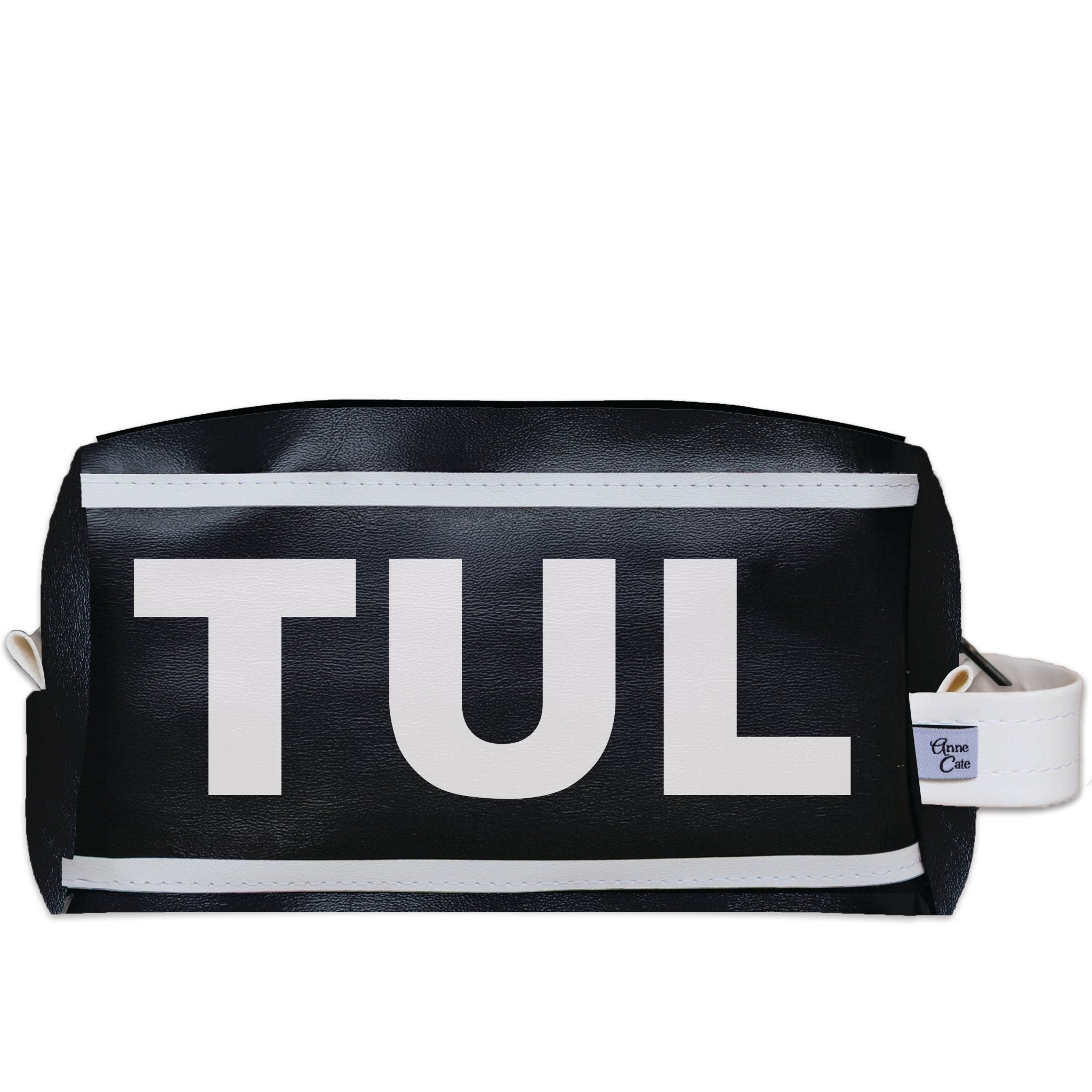 TUL (Tulsa) City Abbreviation Travel Dopp Kit Toiletry Bag - Anne Cate