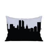 Tulsa OK Skyline Lumbar Pillow