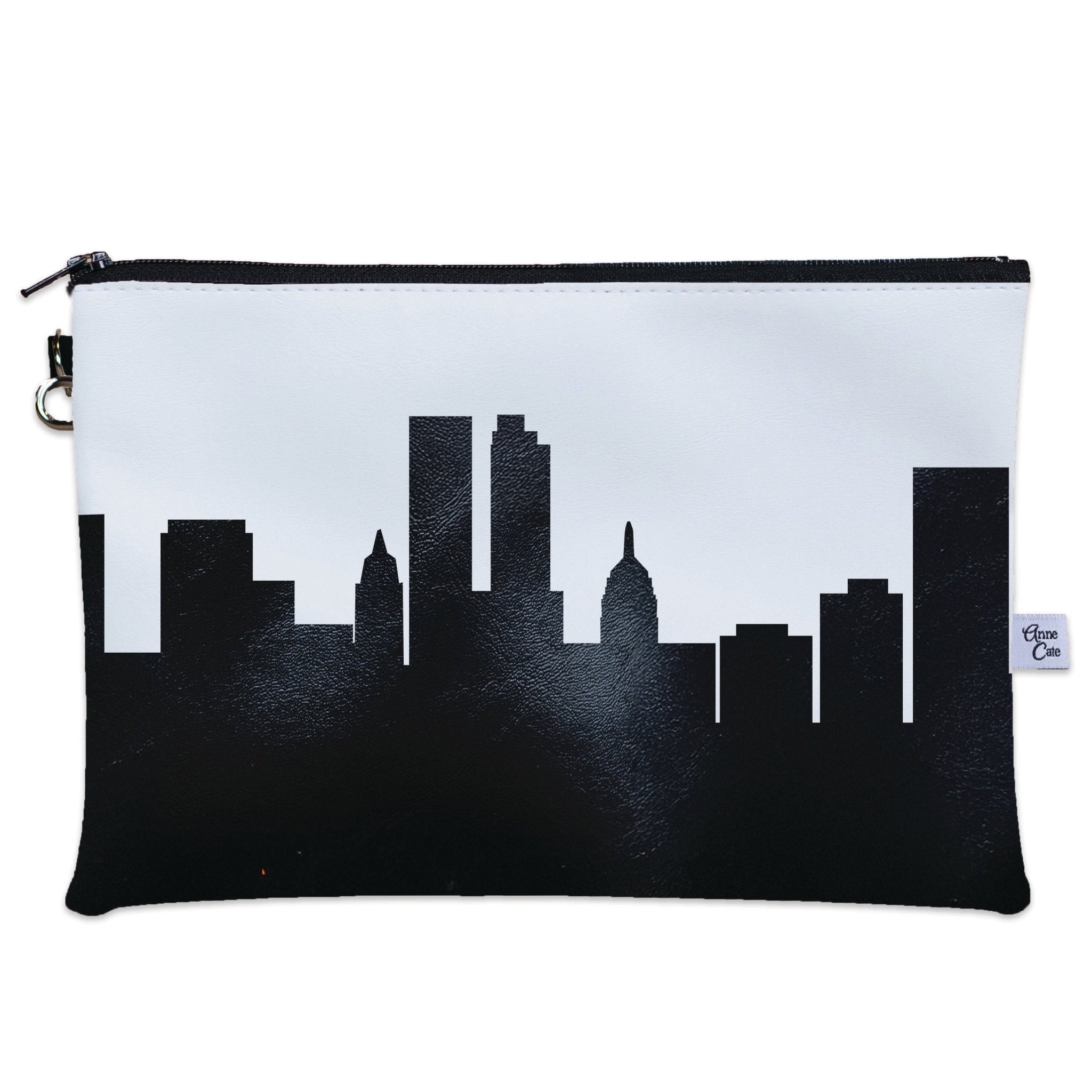 Tulsa OK Skyline Wristlet Clutch Purse - Anne Cate