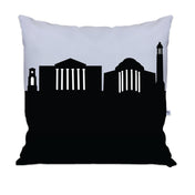Tuscaloosa AL (University of Alabama) Skyline Large Throw Pillow - Anne Cate