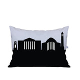 Tuscaloosa AL (University of Alabama) Skyline Lumbar Pillow
