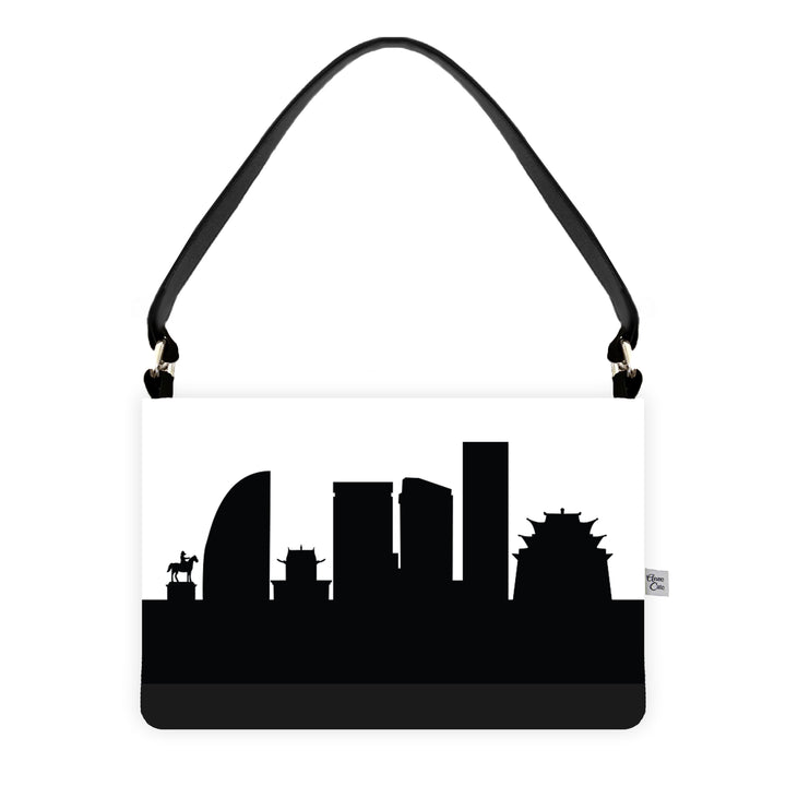 Ulaanbaatar Mongolia Skyline Shoulder Bag