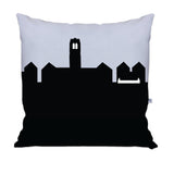 University Heights OH (John Carroll University) Skyline Large Throw Pillow