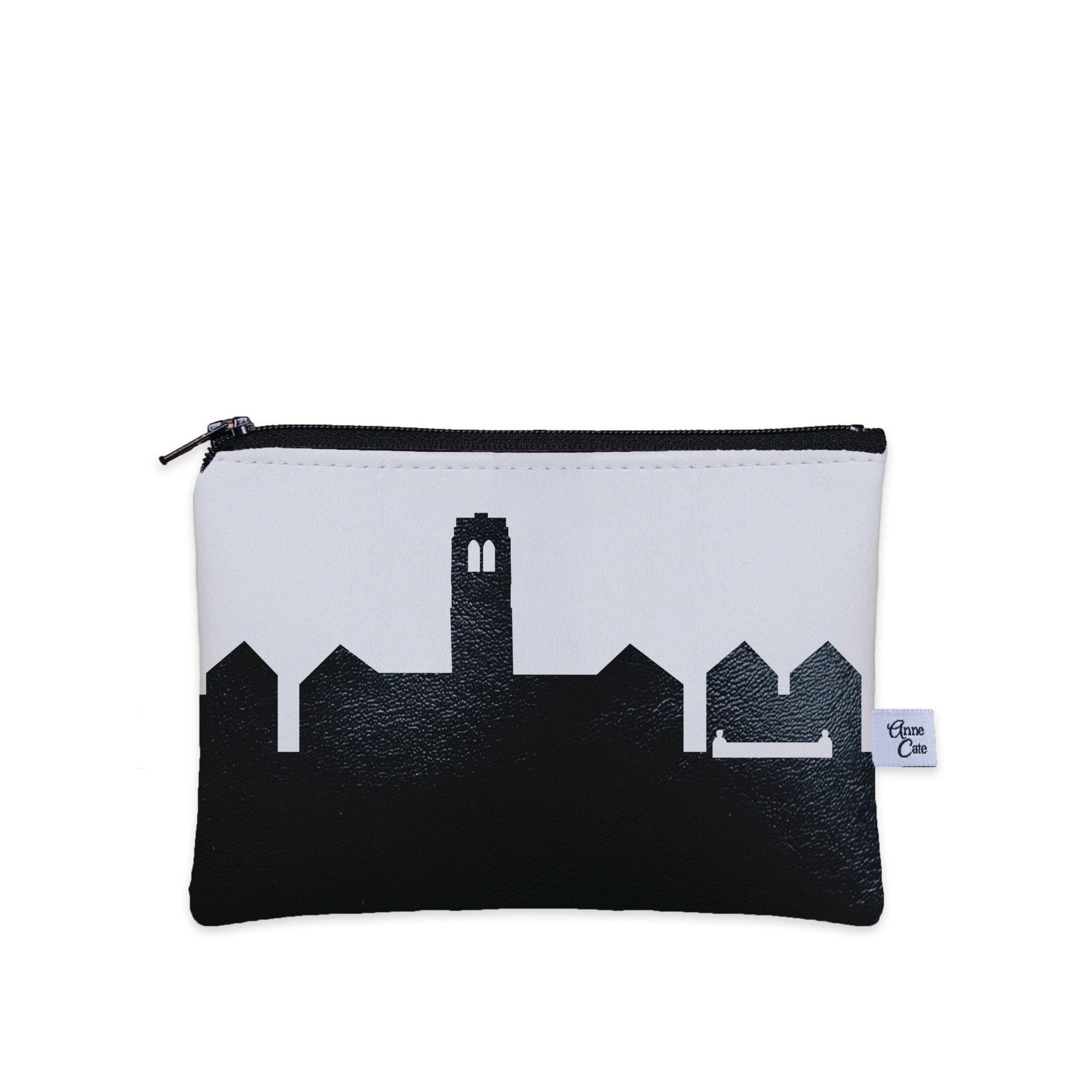 University Heights OH (John Carroll University) Skyline Vegan Leather Mini Wallet - Anne Cate