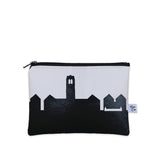 University Heights OH (John Carroll University) Skyline Vegan Leather Mini Wallet