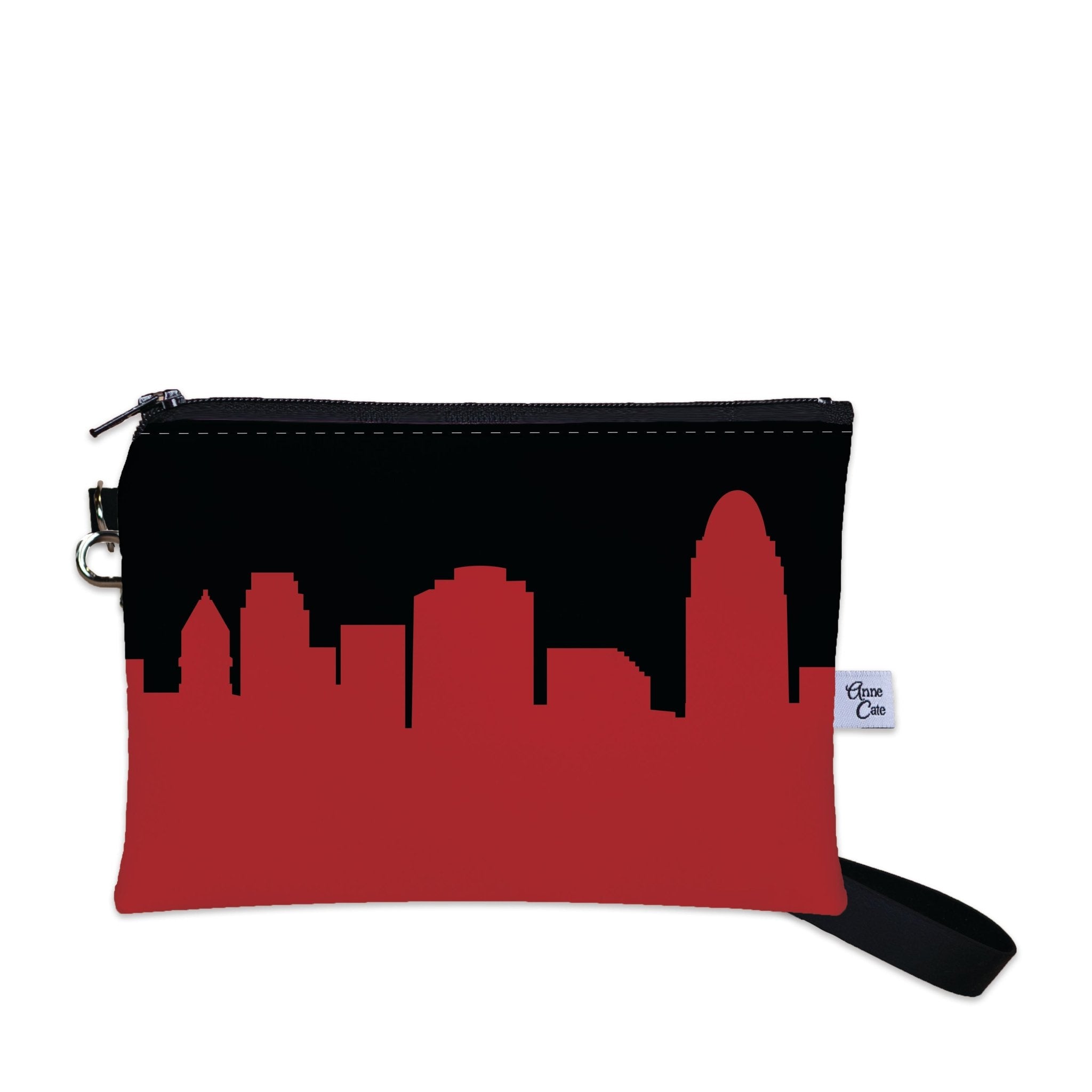 University of Cincinnati Football Stadium Skyline Game Day Wristlet - Anne Cate