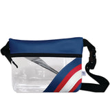New York Giants Football Stadium Clear Stripe Game Day Fanny Pack