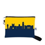 University of Michigan Football Stadium Skyline Game Day Wristlet - Anne Cate
