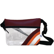 Virginia Tech Football Stadium Clear Stripe Game Day Fanny Pack - Anne Cate