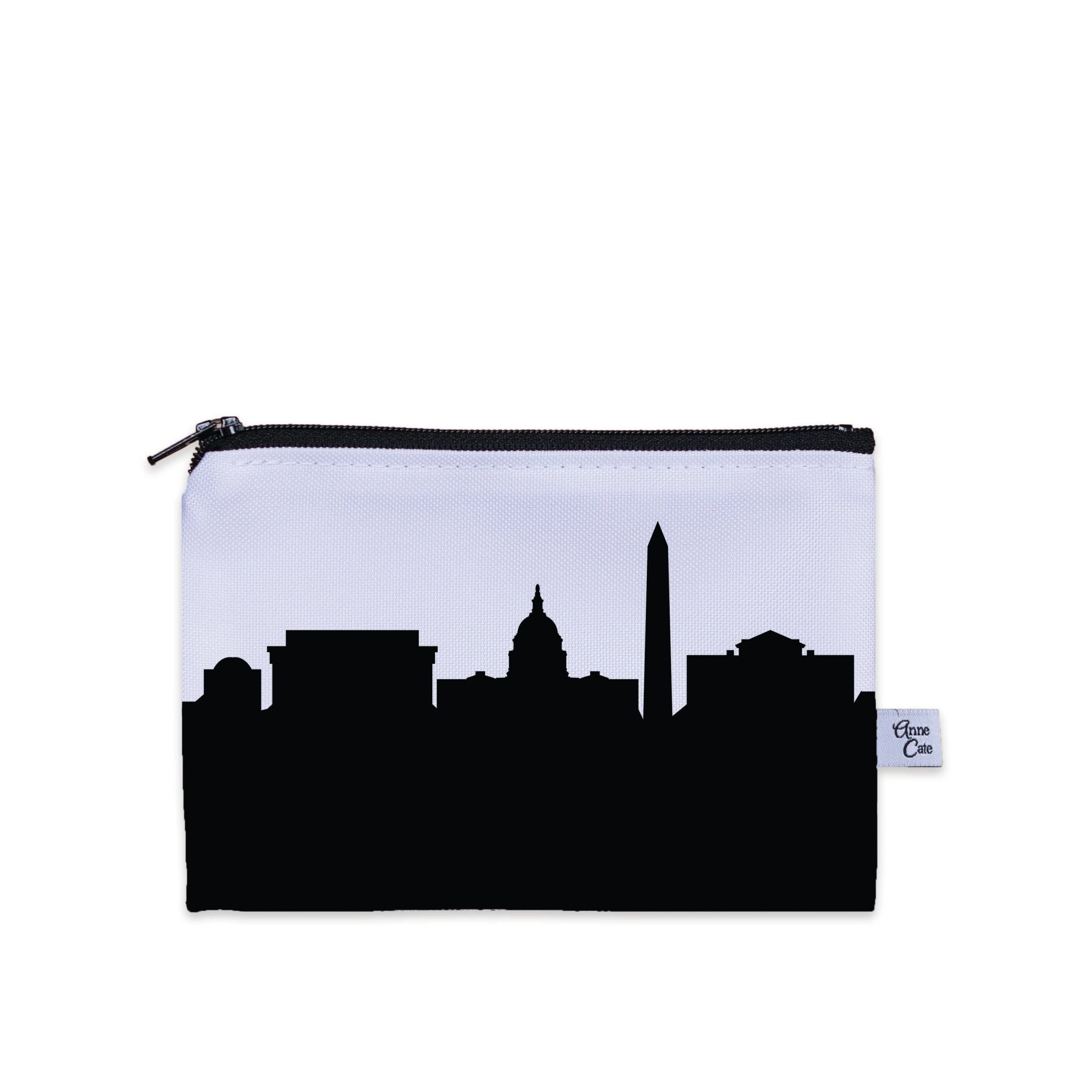 Washington D.C. Skyline Canvas Mini Purse - Anne Cate