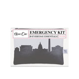 Washington D.C. Skyline Mini Wallet Emergency Kit - For Her