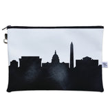 Washington D.C. Skyline Wristlet Clutch Purse