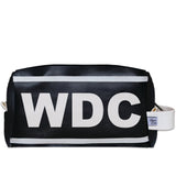 WDC (Washington D.C.) City Abbreviation Travel Dopp Kit Toiletry Bag