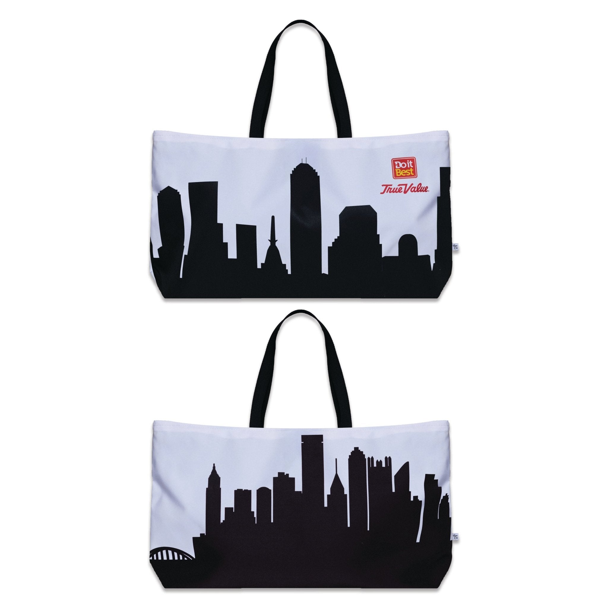Weekender Tote - Zipper Closure and Pocket - Custom - Anne Cate