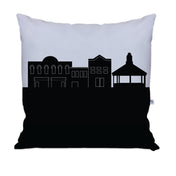 Willoughby OH Skyline Large Throw Pillow - Anne Cate