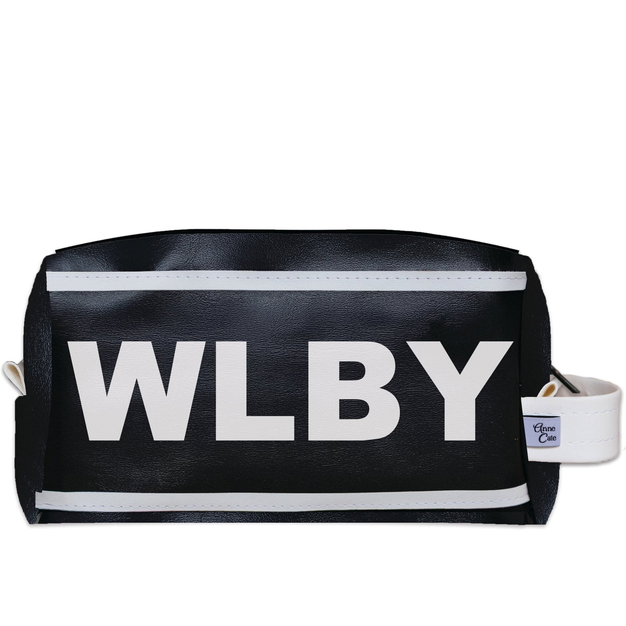 WLBY (Willoughby) City Abbreviation Travel Dopp Kit Toiletry Bag - Anne Cate