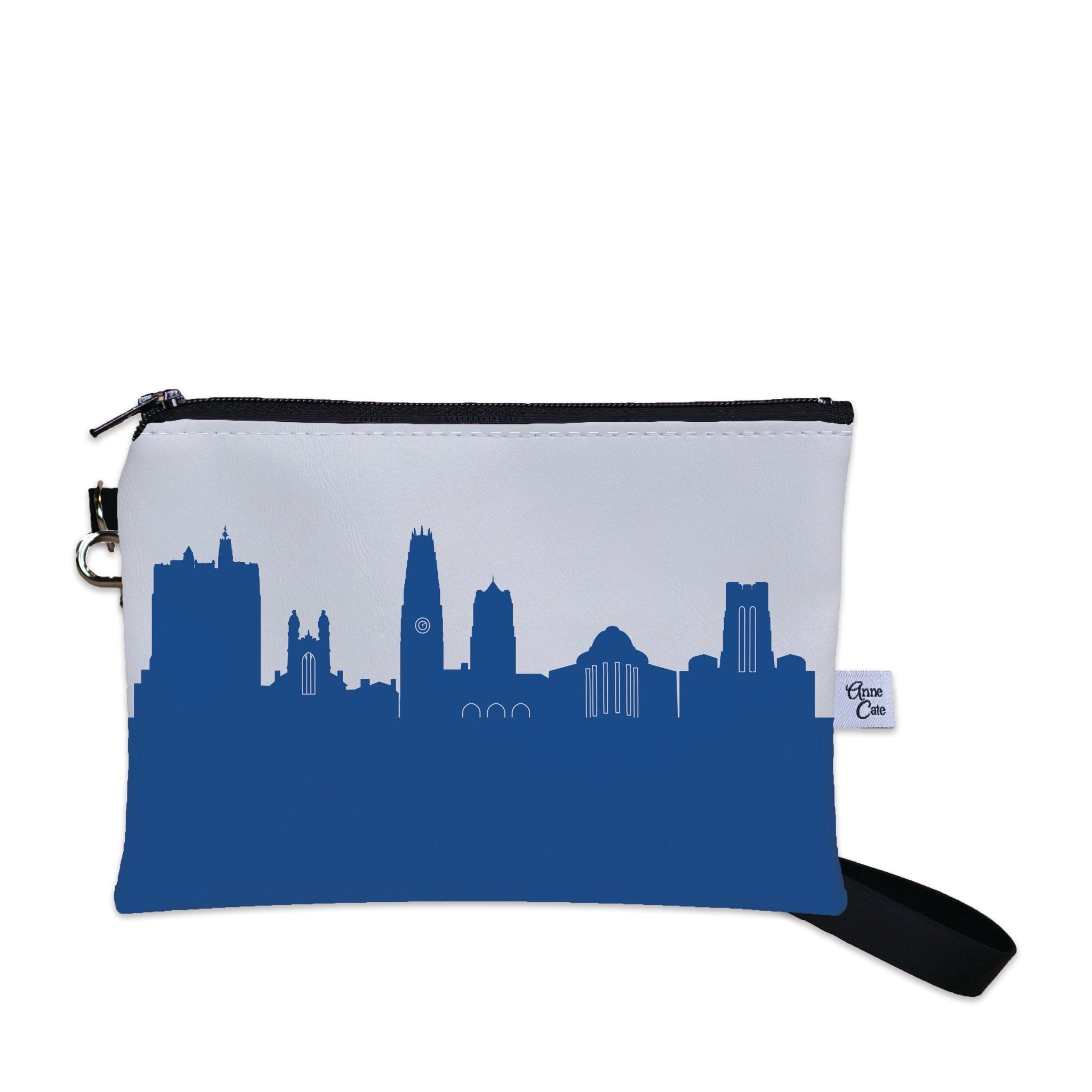 Yale University Football Stadium Skyline Game Day Wristlet - Anne Cate
