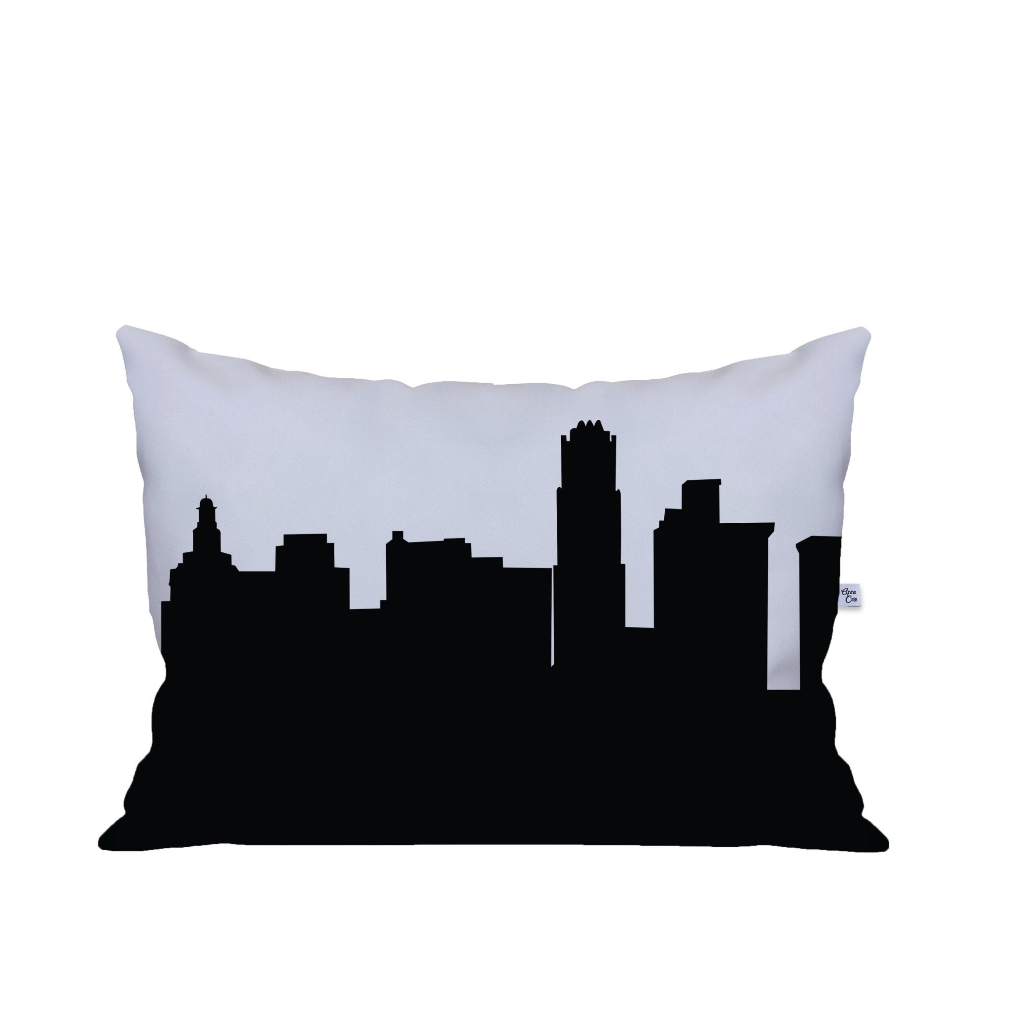 Youngstown OH Skyline Lumbar Pillow - Anne Cate