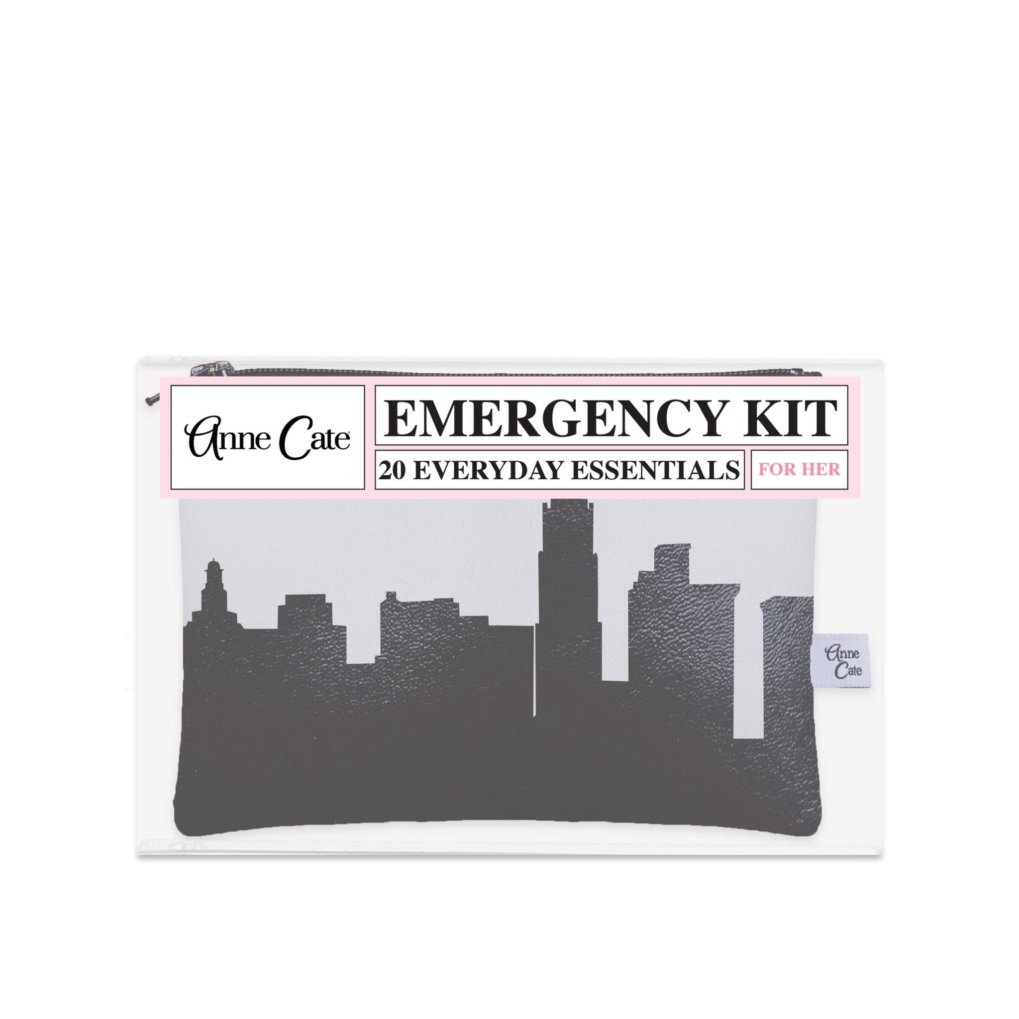 Youngstown OH Skyline Mini Wallet Emergency Kit - For Her - Anne Cate