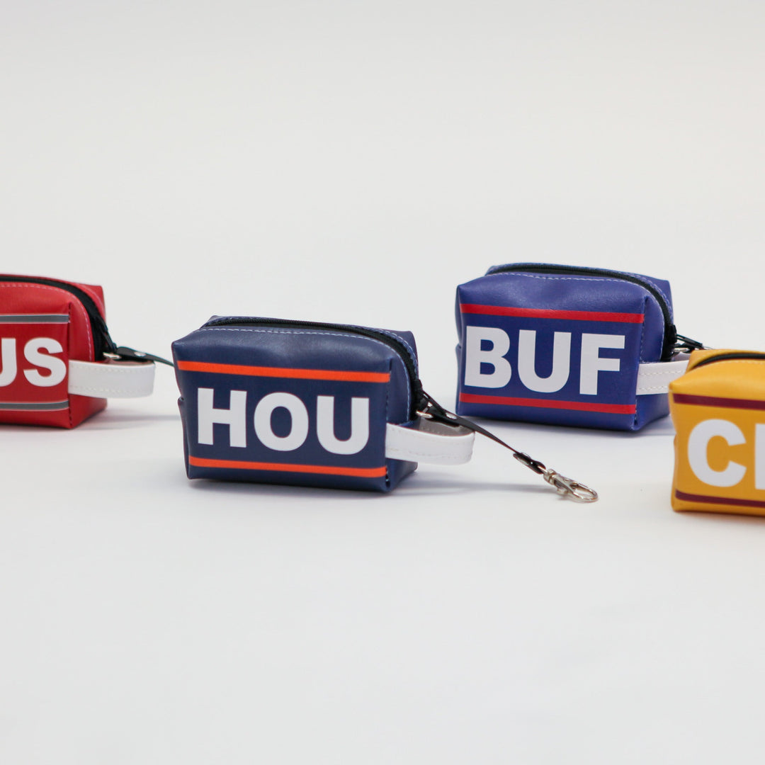 HOU (Houston) Game Day Multi-Use Mini Bag Keychain
