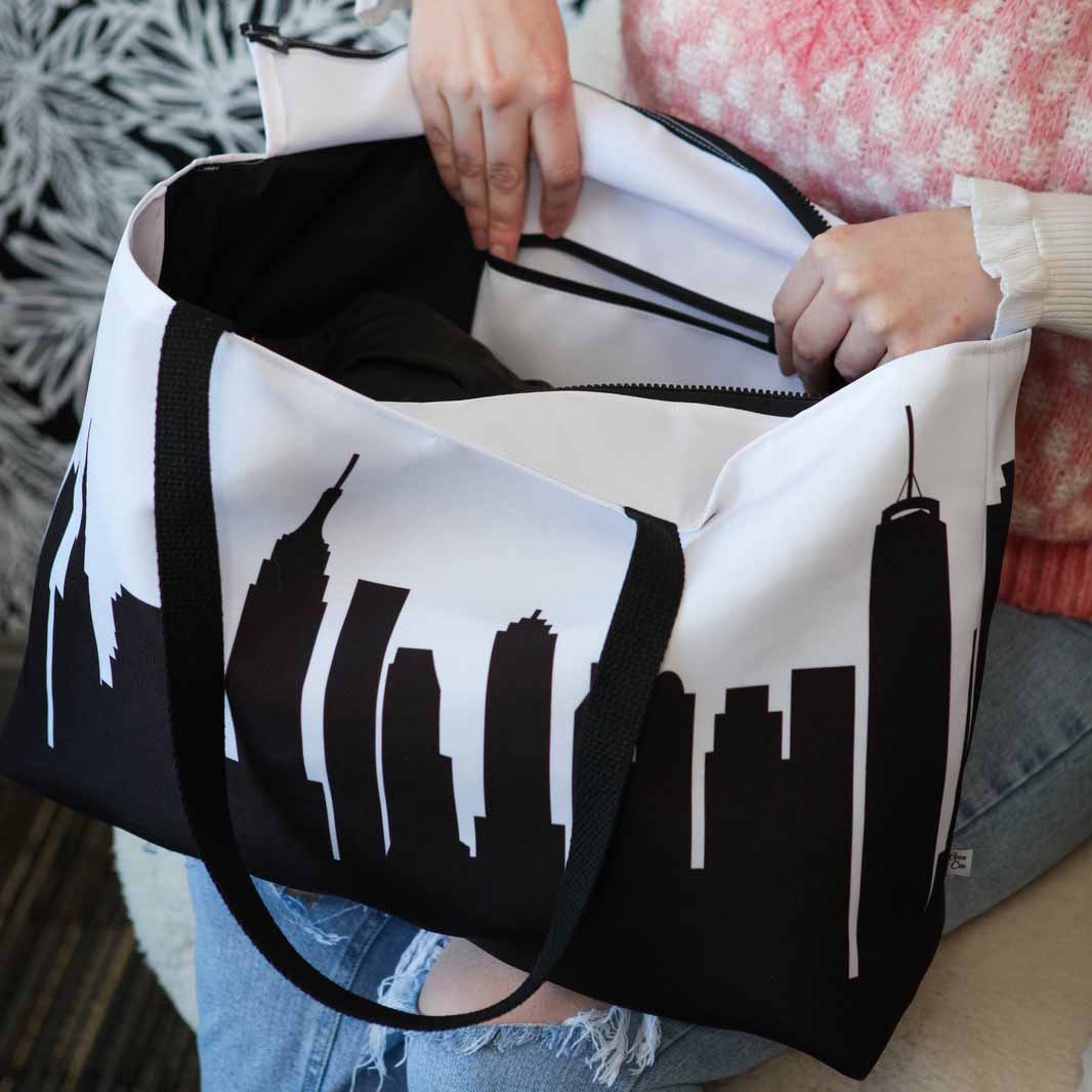 Middle Bass Island OH Skyline Weekender Tote
