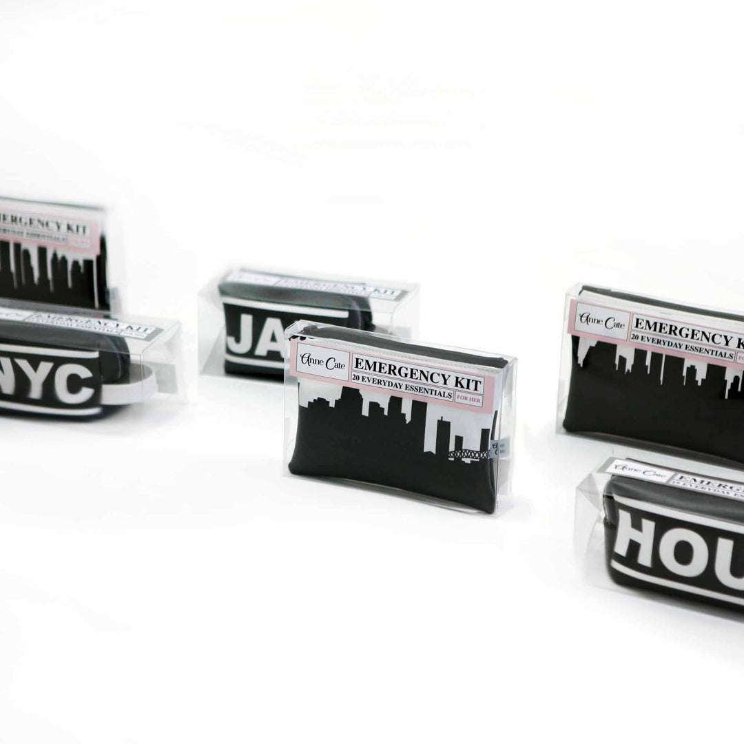 New York City NY Skyline Mini Wallet Emergency Kit - For Her