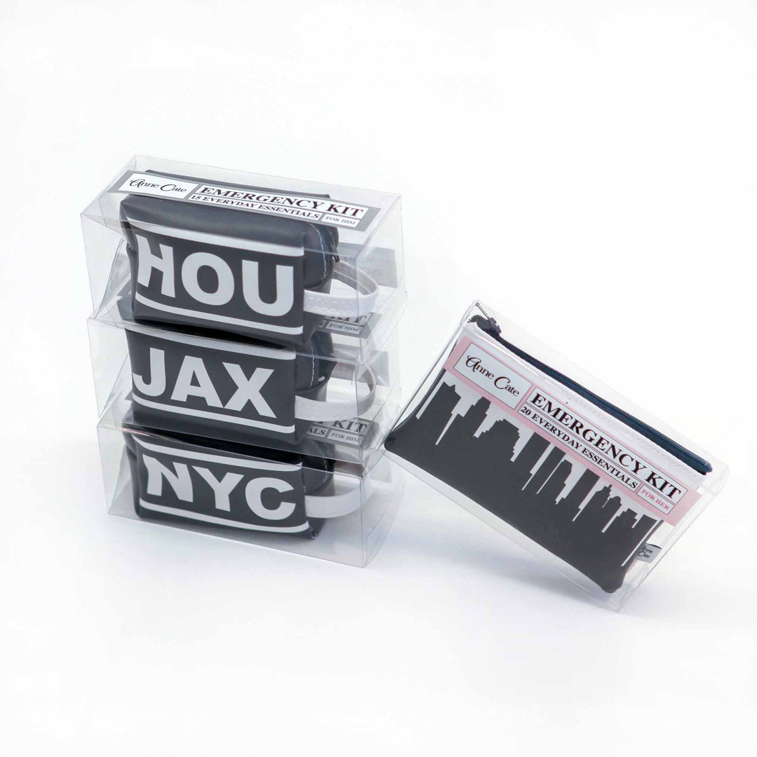 Buffalo NY Skyline Mini Wallet Emergency Kit - For Her