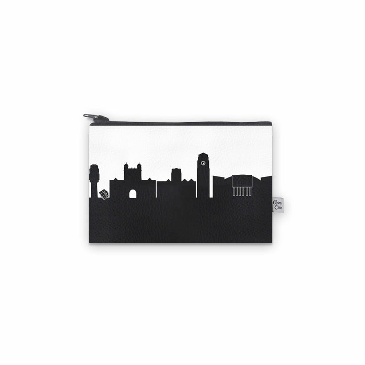 Ann Arbor MI Skyline Vegan Leather Mini Wallet