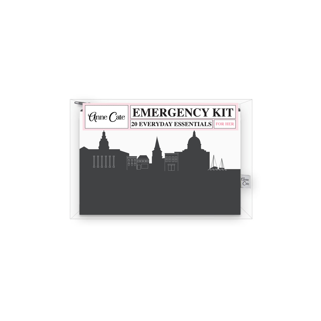 Annapolis MD Skyline Mini Wallet Emergency Kit - For Her