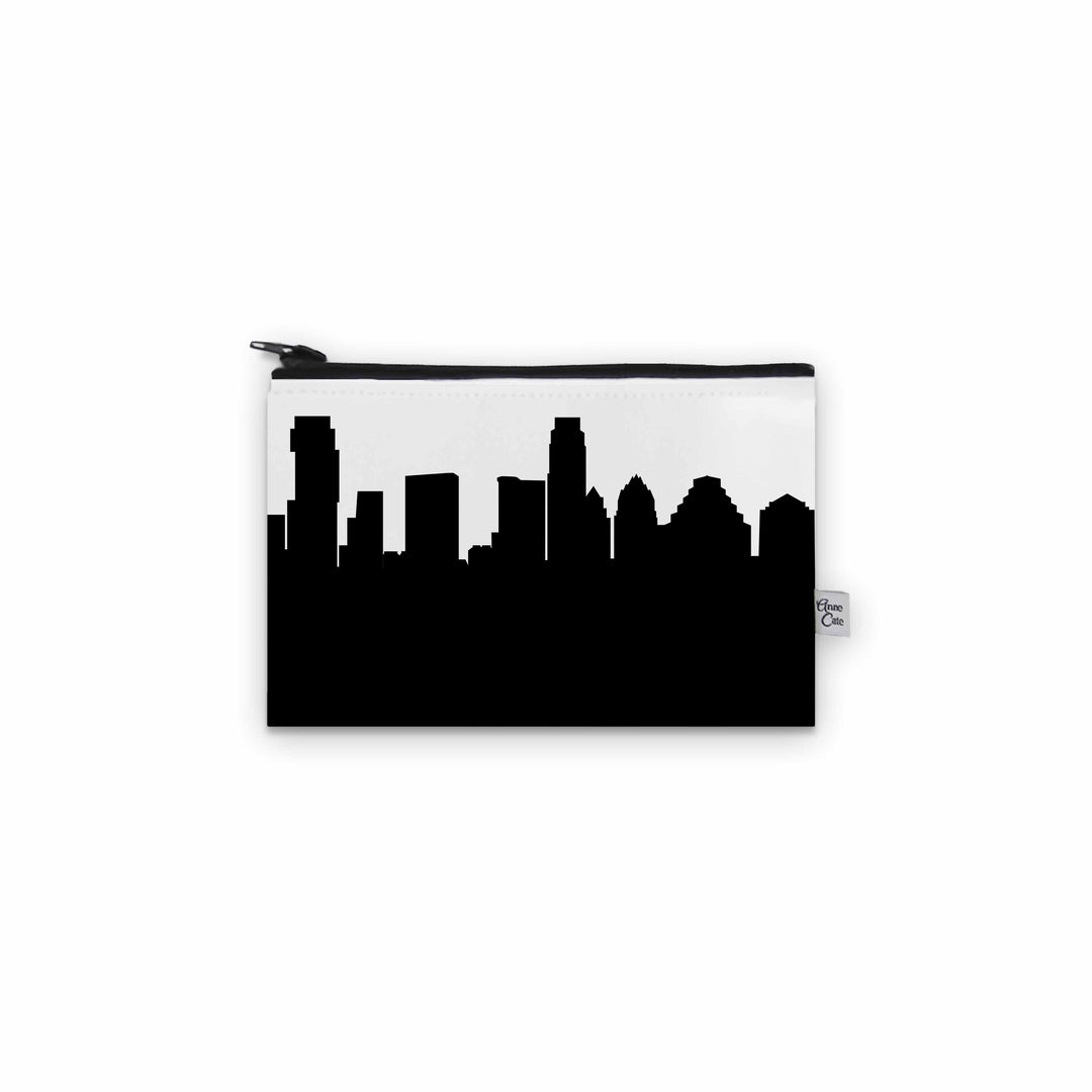 Austin TX Skyline Canvas Mini Purse