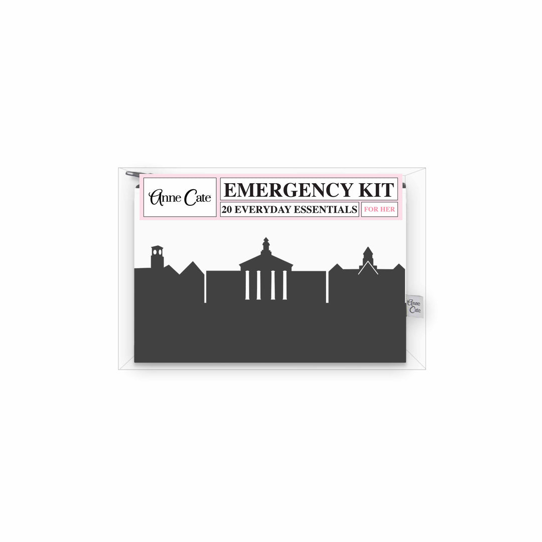Berea OH (Baldwin Wallace University) Skyline Mini Wallet Emergency Kit - For Her