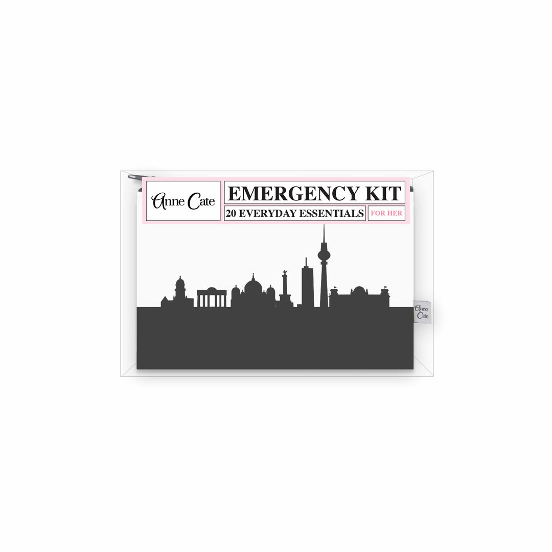 Berlin Germany Skyline Mini Wallet Emergency Kit - For Her