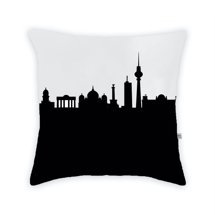 Berlin Germany Skyline Large Throw Pillow
