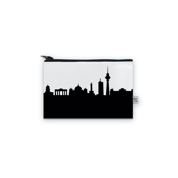 Berlin Germany Skyline Canvas Mini Purse