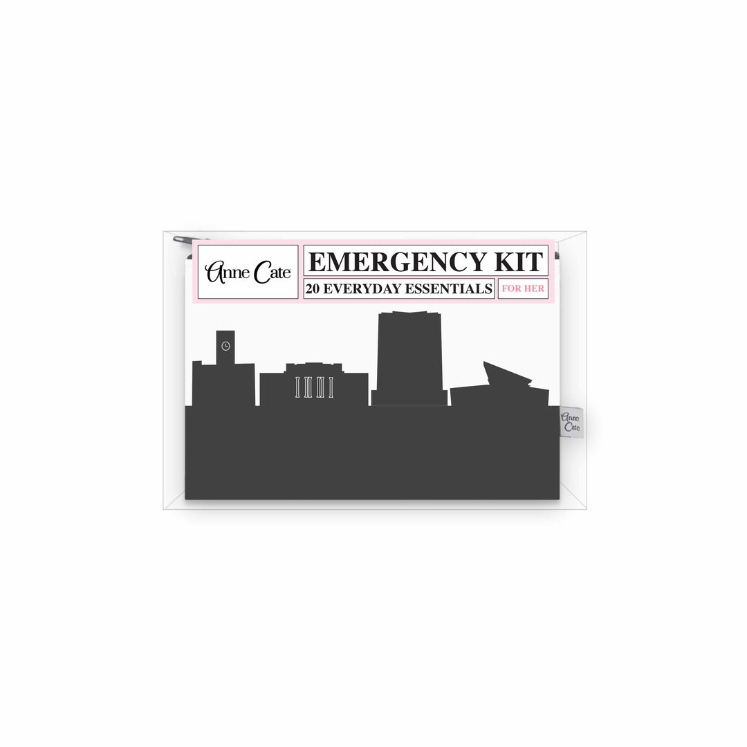 Bowling Green OH (Bowling Green State University) Skyline Mini Wallet Emergency Kit - For Her