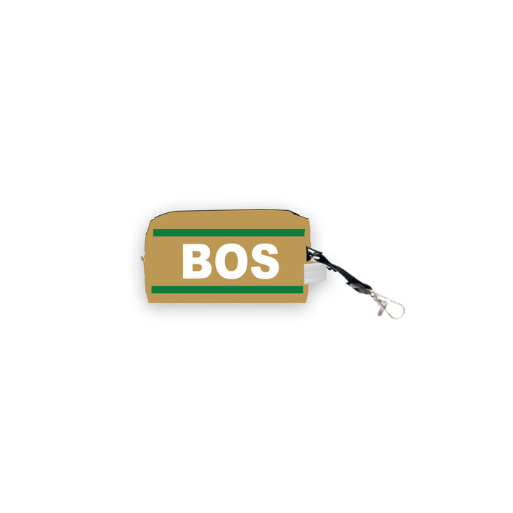 BOS (Boston) Game Day Multi-Use Mini Bag Keychain