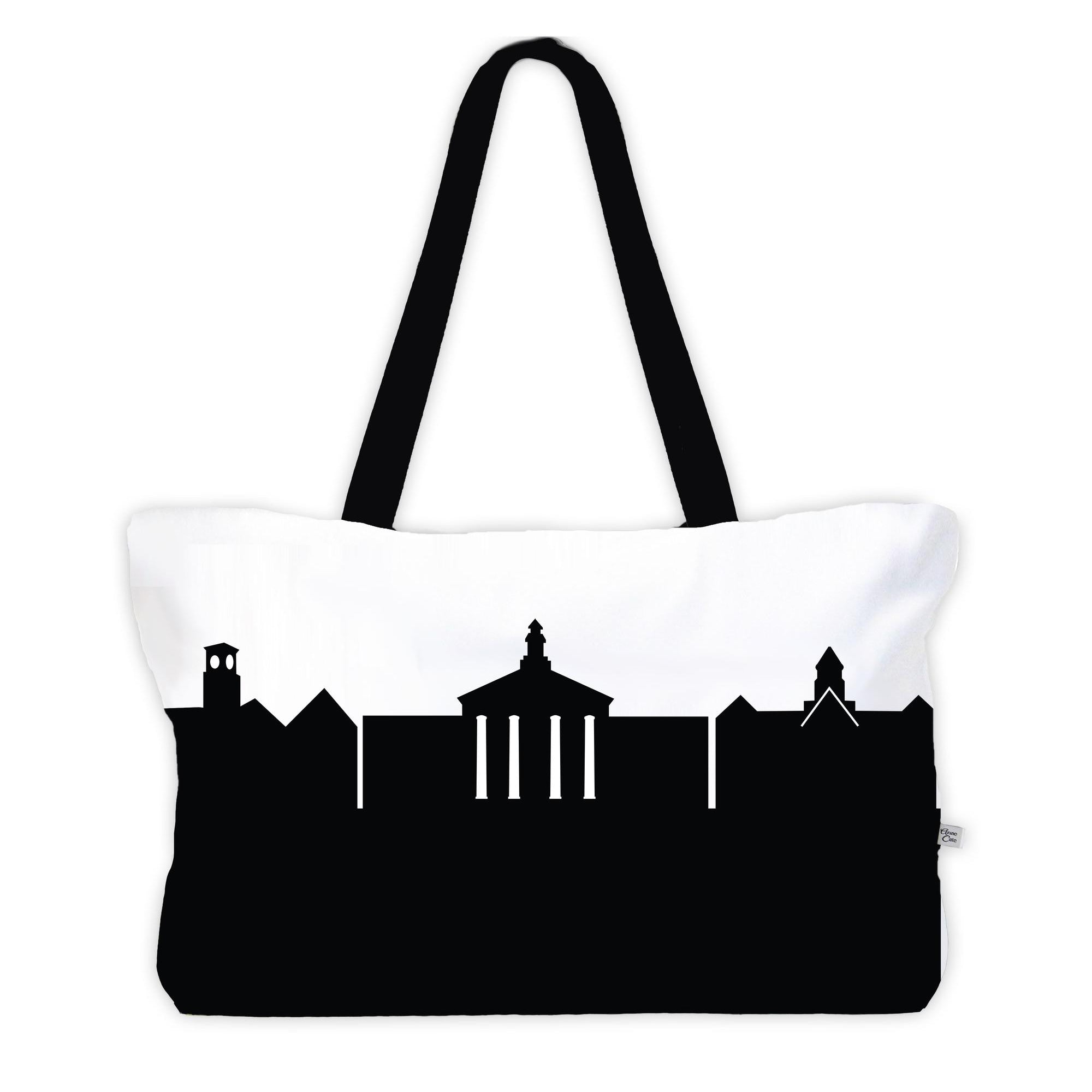 Berea OH (Baldwin Wallace University) Skyline Weekender Tote-Anne Cate