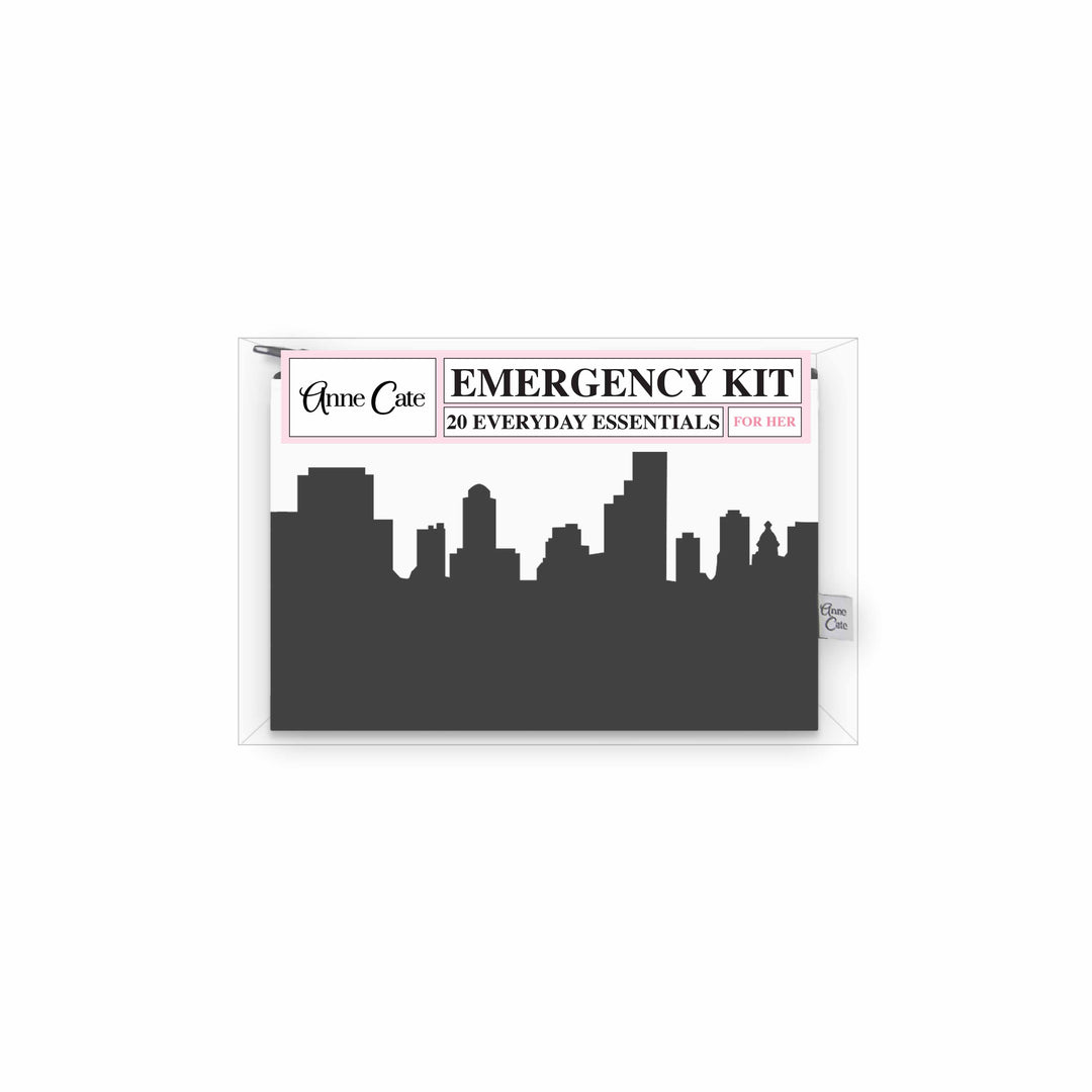 Columbia SC Skyline Mini Wallet Emergency Kit - For Her