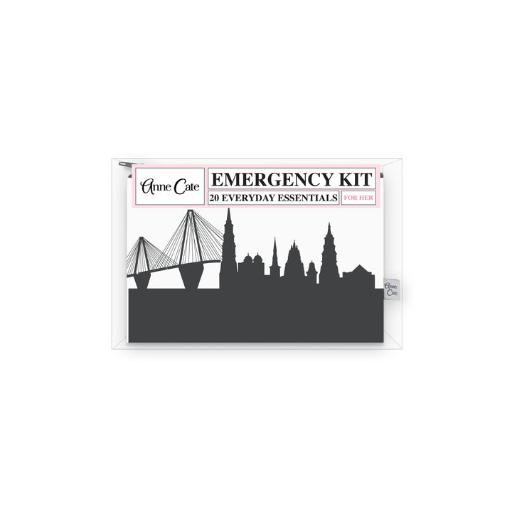 Charleston SC Mini Wallet Emergency Kit - For Her