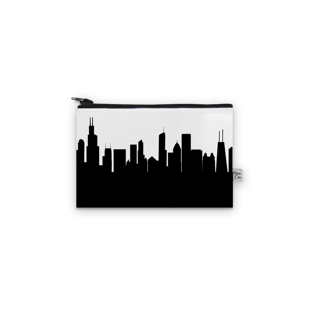 Chicago IL Skyline Canvas Mini Purse