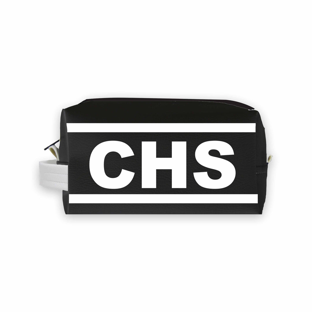 CHS (Charleston SC) City Abbreviation Travel Dopp Kit Toiletry Bag