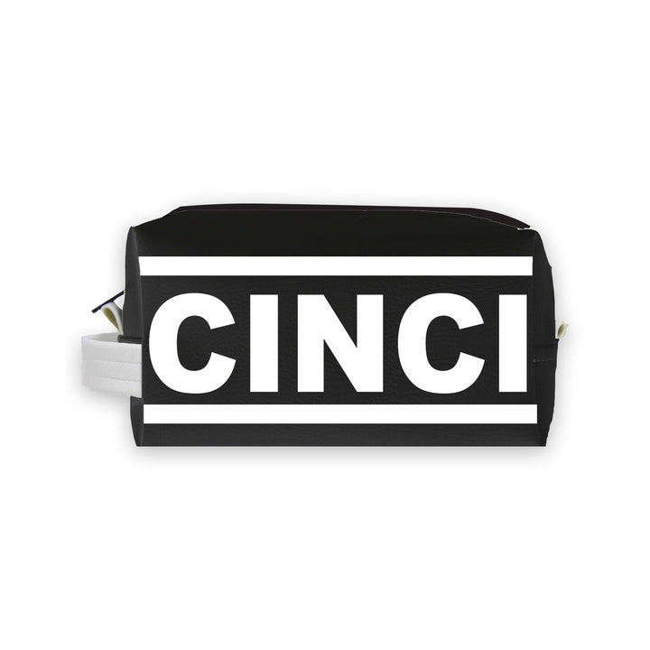 CINCI (Cincinnati) City Abbreviation Travel Dopp Kit Toiletry Bag