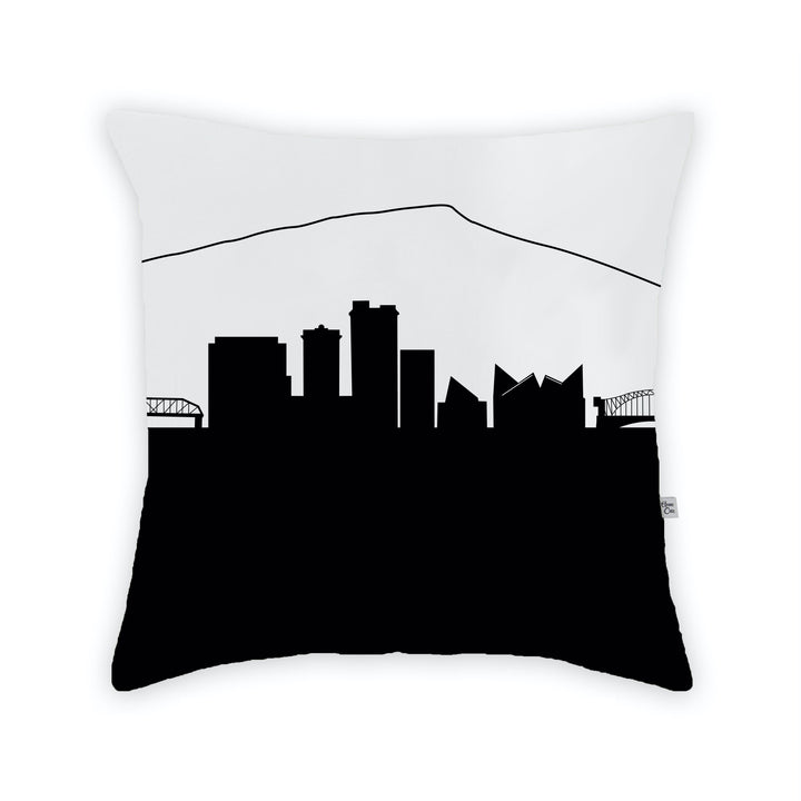 Chattanooga TN Skyline Large Throw Pillow