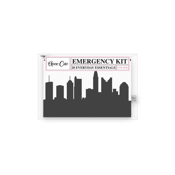Columbus OH Skyline Mini Wallet Emergency Kit - For Her
