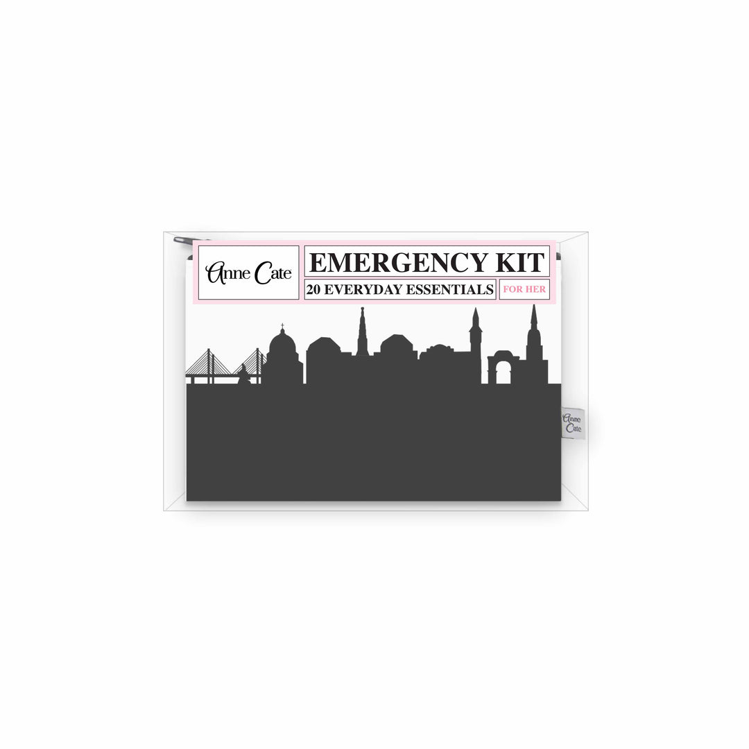 Copenhagen Denmark Skyline Mini Wallet Emergency Kit - For Her