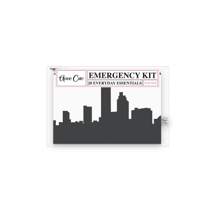 Corpus Christi TX Skyline Mini Wallet Emergency Kit - For Her