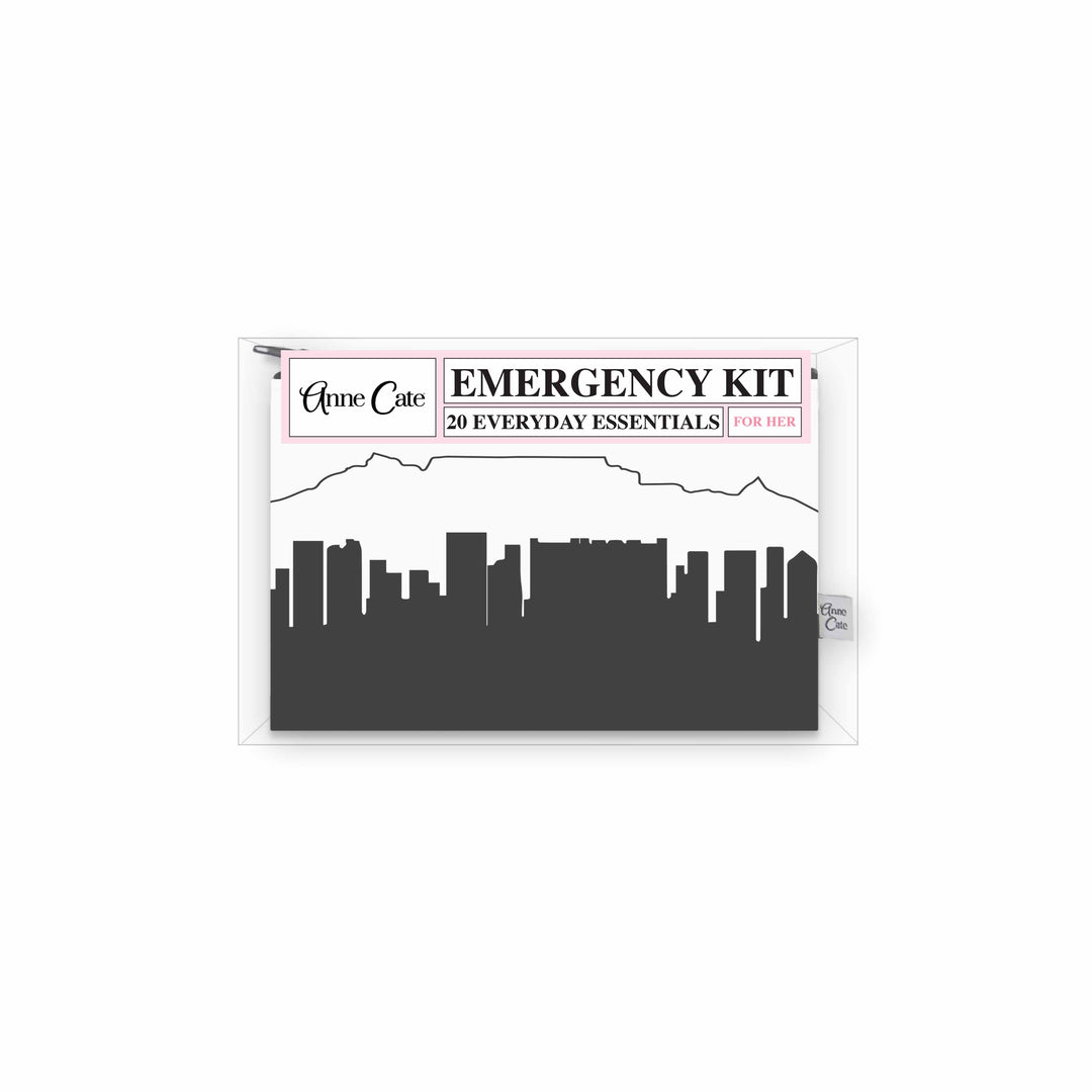 Cape Town Africa Skyline Mini Wallet Emergency Kit - For Her