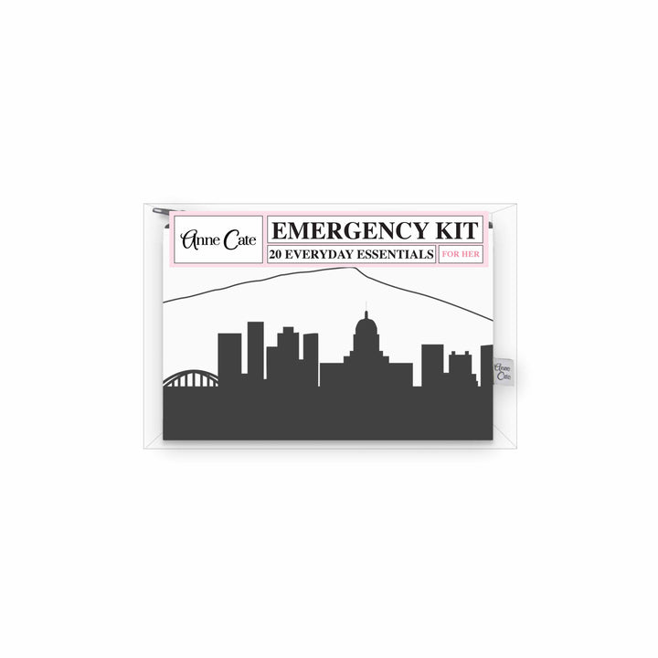 Charleston WV Mini Wallet Emergency Kit - For Her