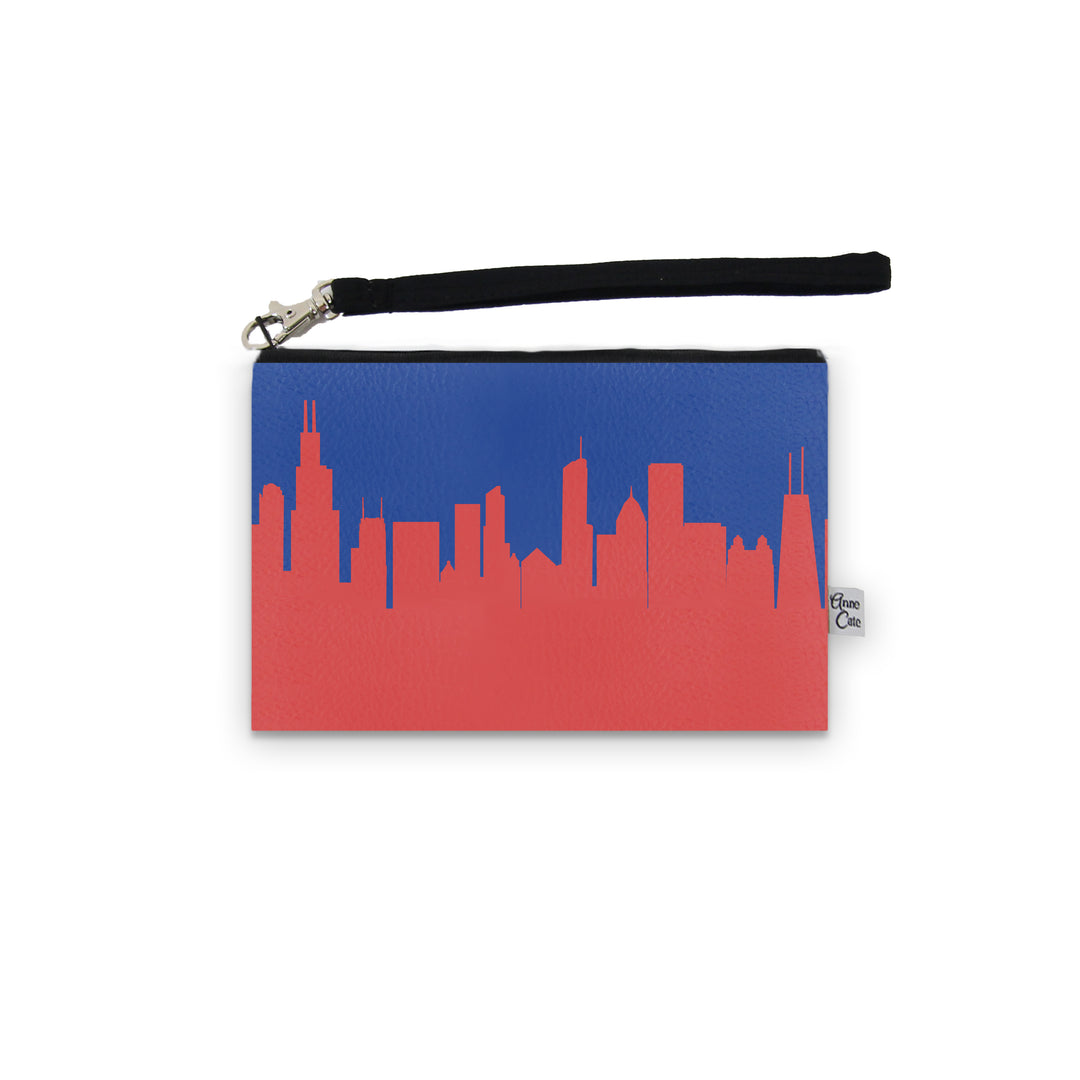 Chicago IL Skyline Game Day Wristlet - Stadium Approved